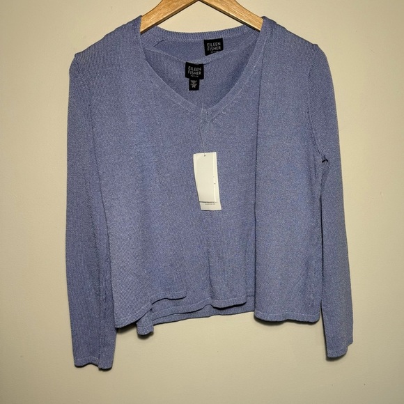 NWT MSRP 350 Eileen Fisher Cardigan with top - Picture 2 of 14